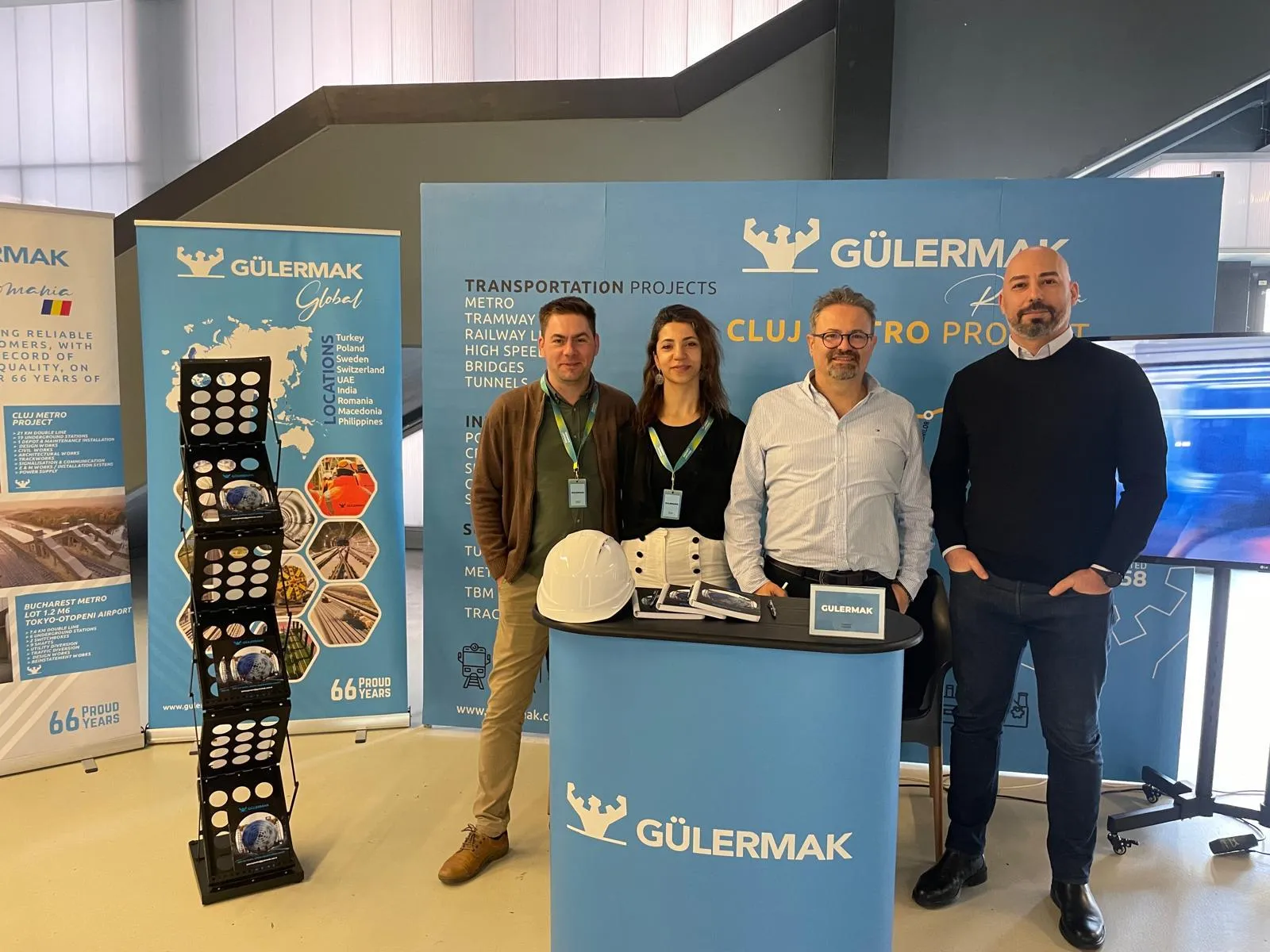 Gülermak participated in Transylvania's largest career fair.